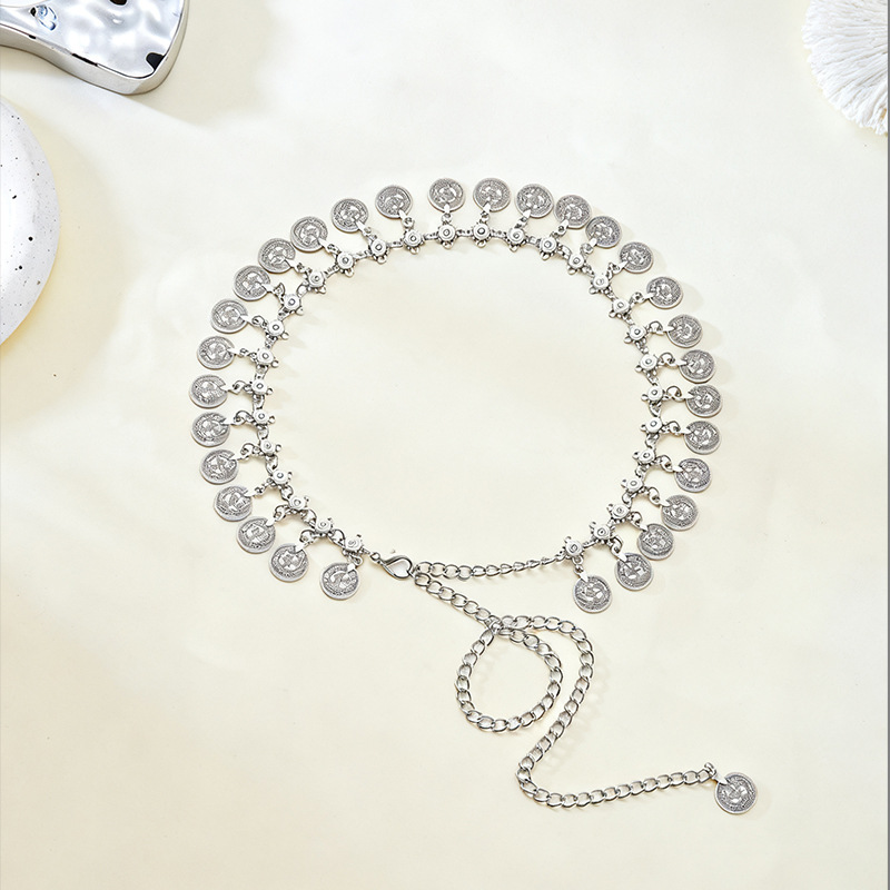 Retro ethnic style metal coin  - Ethnic Fashion Co In ulasan dan harga
