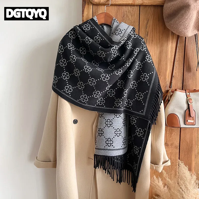 Cashmere Winter Scarf Women Wa - Go Ethnic Fashion ulasan dan harga